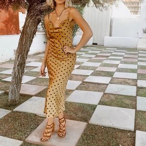 Petal + pup midi dress